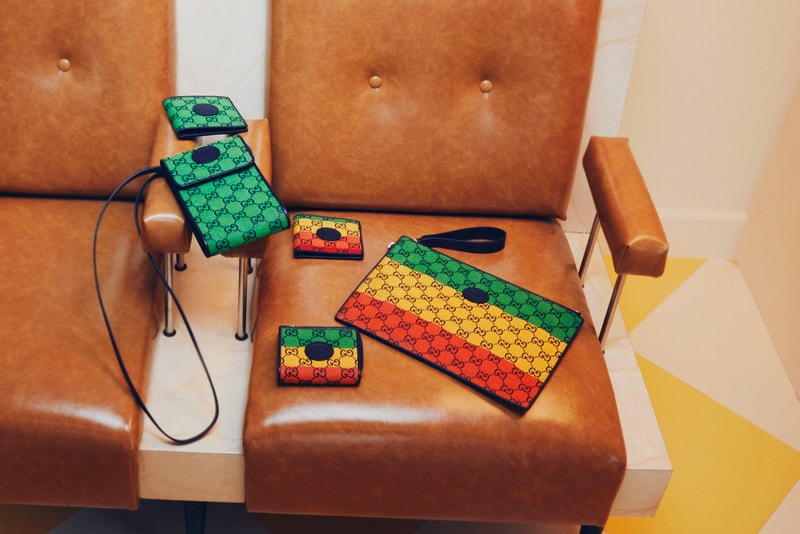 gucci gg multicolor collection wallet pouches accessories