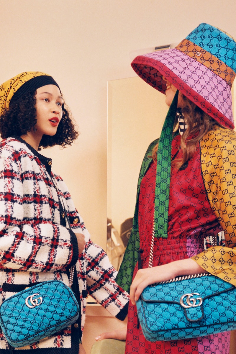 gucci gg multicolor collection hat hangbad sweater outerwear jacket