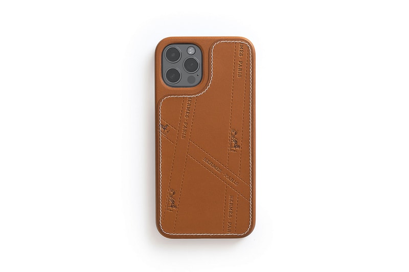 hermes bolduc apple iphone 12 pro case accessories front