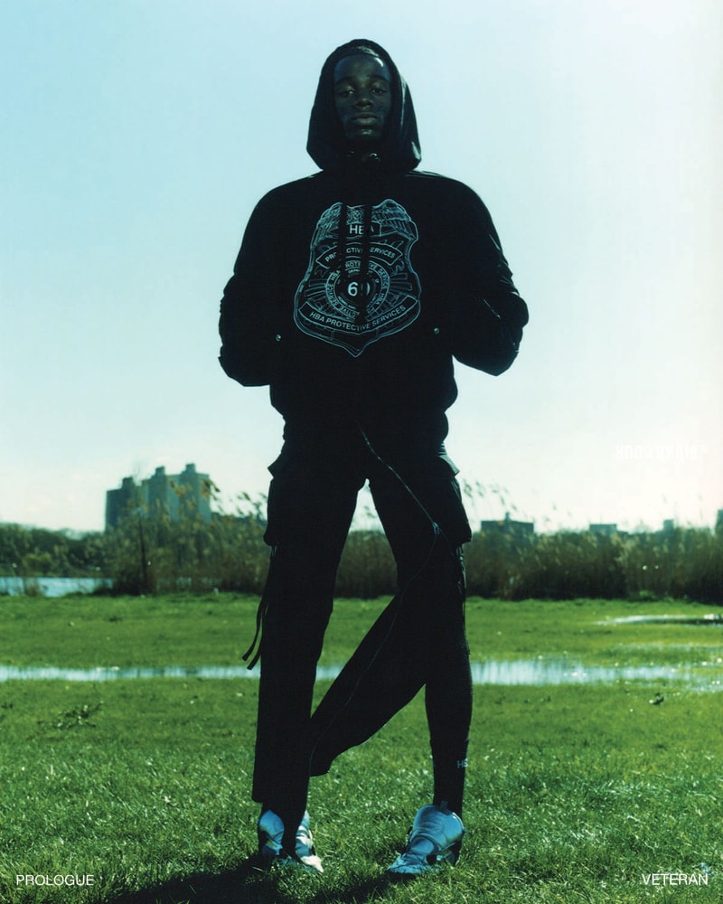 hood by air hba veteran collection hoodie logo print