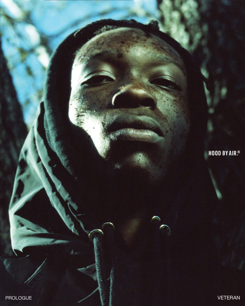 hood by air hba veteran collection face portrait hoodie