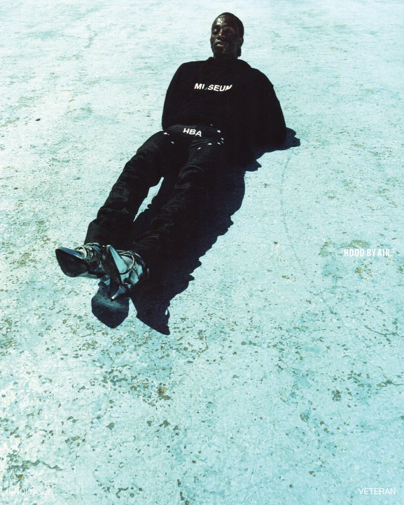 hood by air hba veteran collection black museum hoodie pants