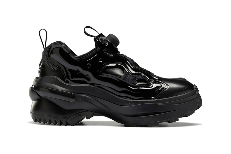 Maison Margiela Reebok Tabi Instapump Fury Oxford Sneaker Shoe Release Black White Red Yellow Drop Date