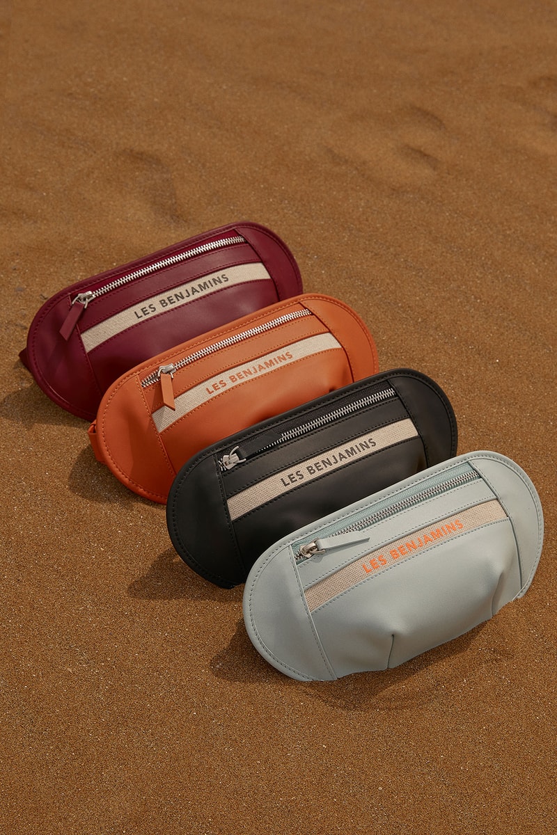 les benjamins spring summer bags collection val blue black orange red