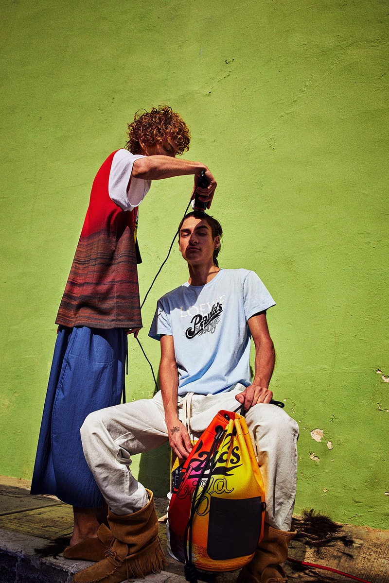 loewe paulas ibiza 2021 summer capsule collection t-shirt bags