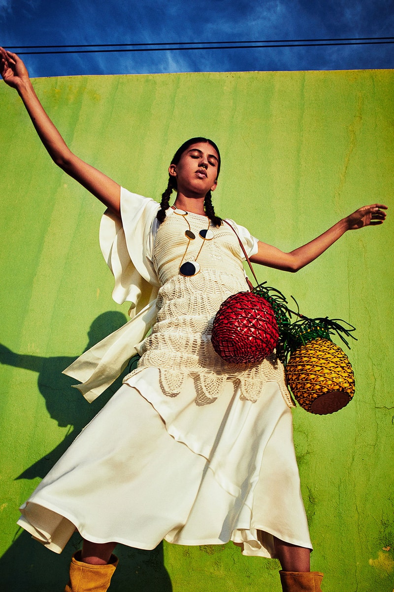 loewe paulas ibiza 2021 summer capsule collection pineapple bag crossbody