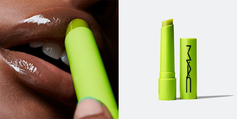m.a.c lip balm MAC TENDER TALK REVIEW Infused with shea butter for a smoother MAC Cosmetics Squirt Lip Balm