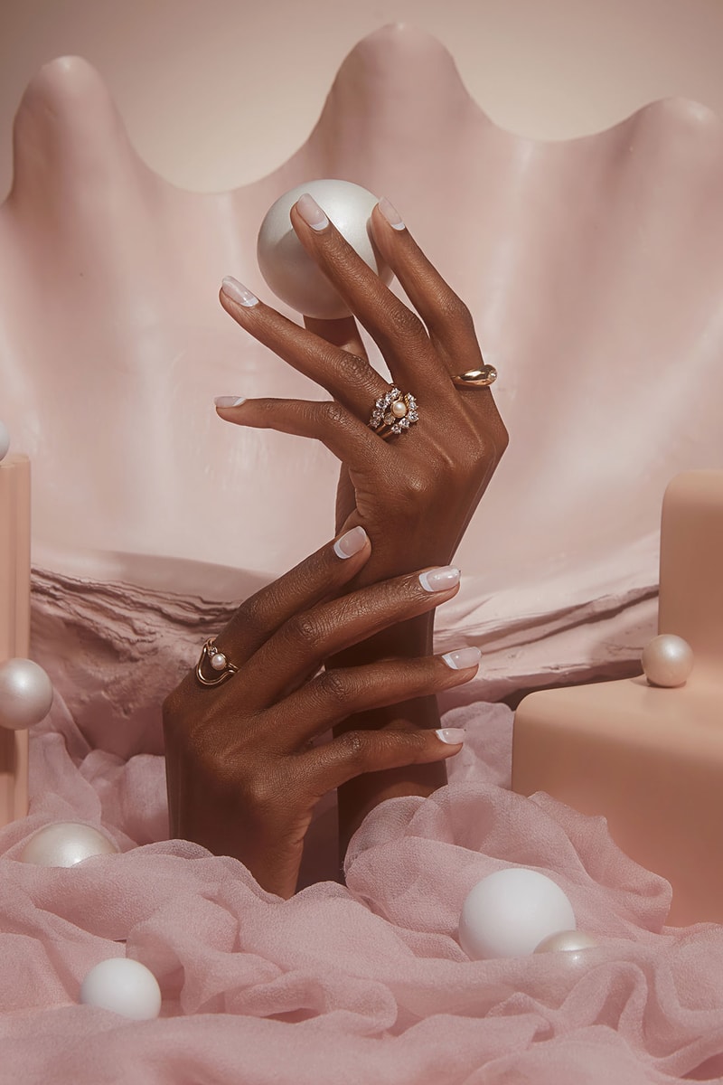 marrow fine manime wedding bridal nailcare rings jewelry collaboration manicure