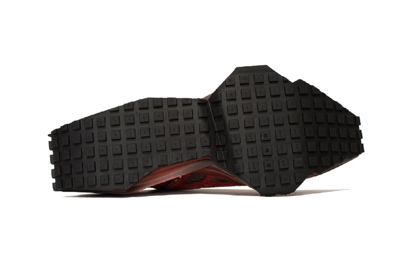 matthew williams nike zoom mmw 4 sneakers collaboration rust factor red orange footwear shoes kicks sneakerhead sole