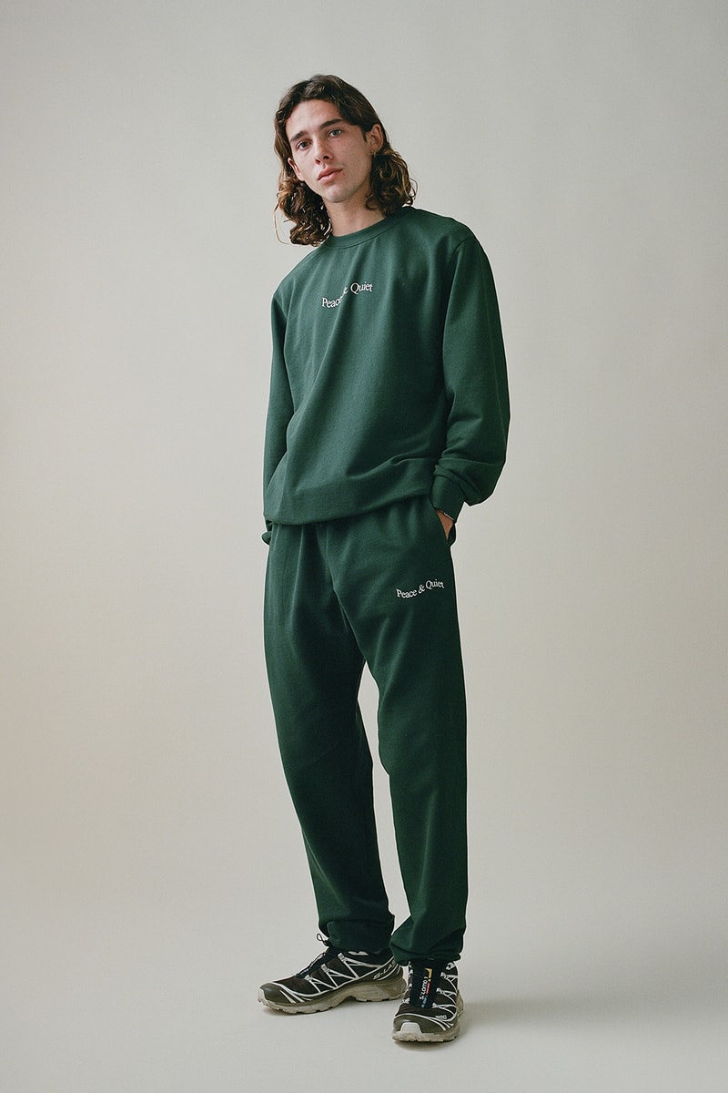 museum of peace and quiet mopq spring summer collection loungewear sweatshirt pants
