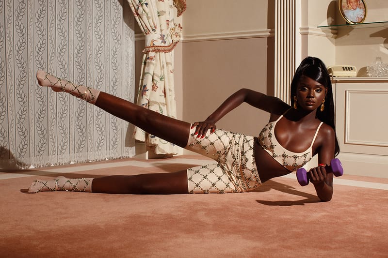 Oceanus Swimwear Unveils New Collection With Top Model Duckie Thot