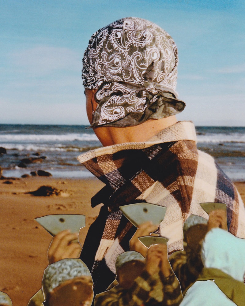 our legacy stussy collaboration collection bandana check plaid shirt