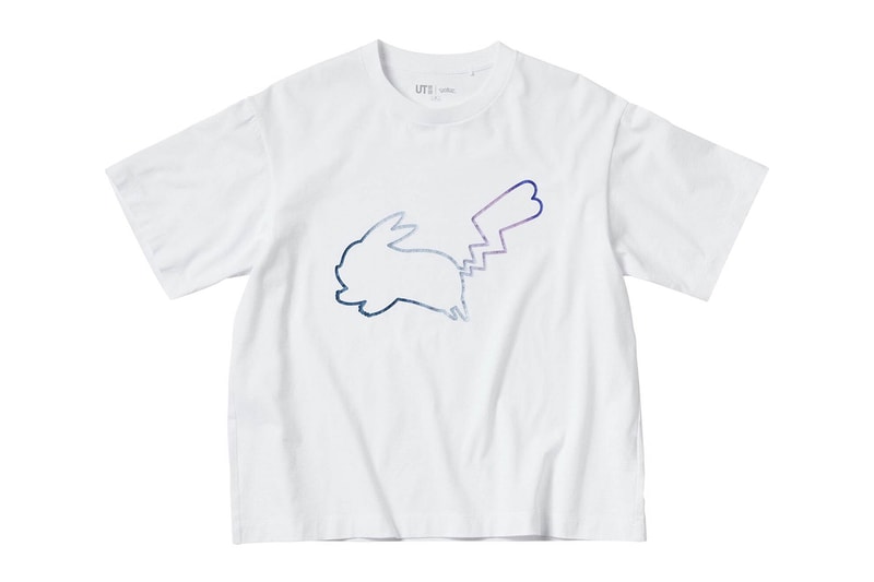 uniqlo ut pokemon all stars t-shirt white pikachu