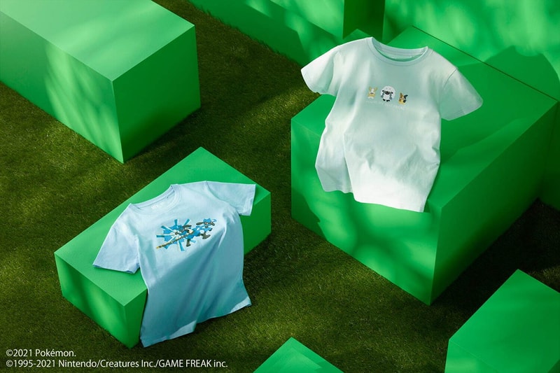 uniqlo ut pokemon all stars t-shirts collaboration wooloo morpeko
