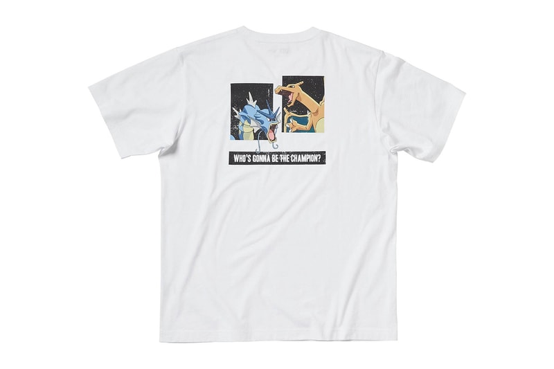 uniqlo ut pokemon all stars t-shirt gyarados charizard