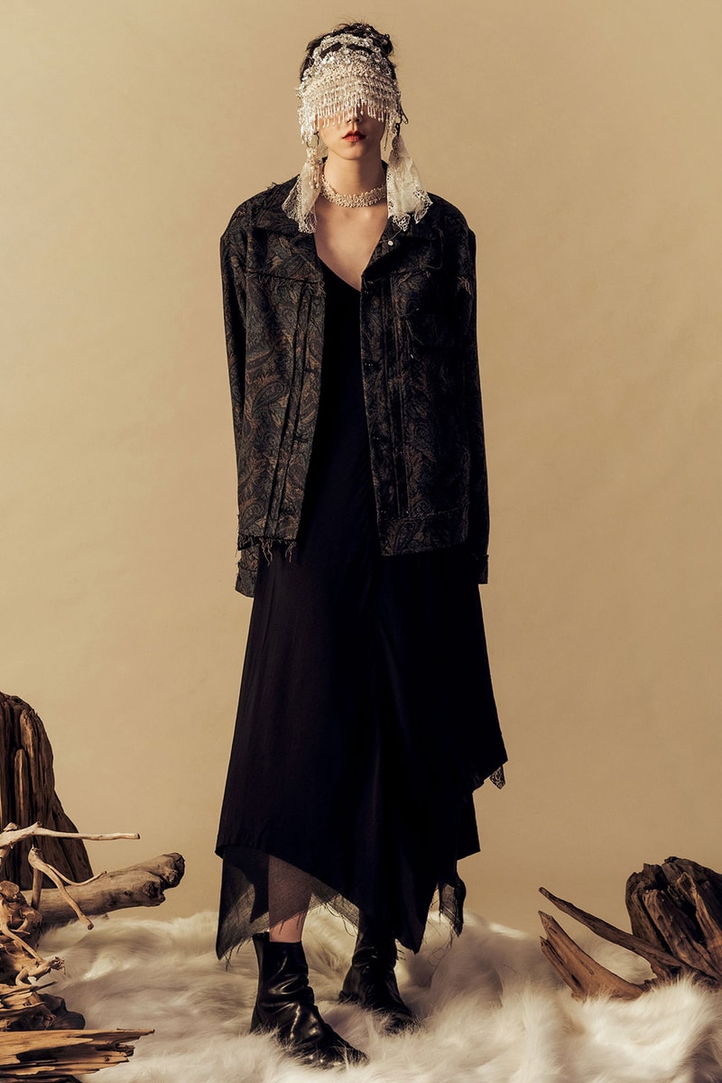 professor e spring summer 2021 ss21 lookbook collection taiwan brand dress jacket