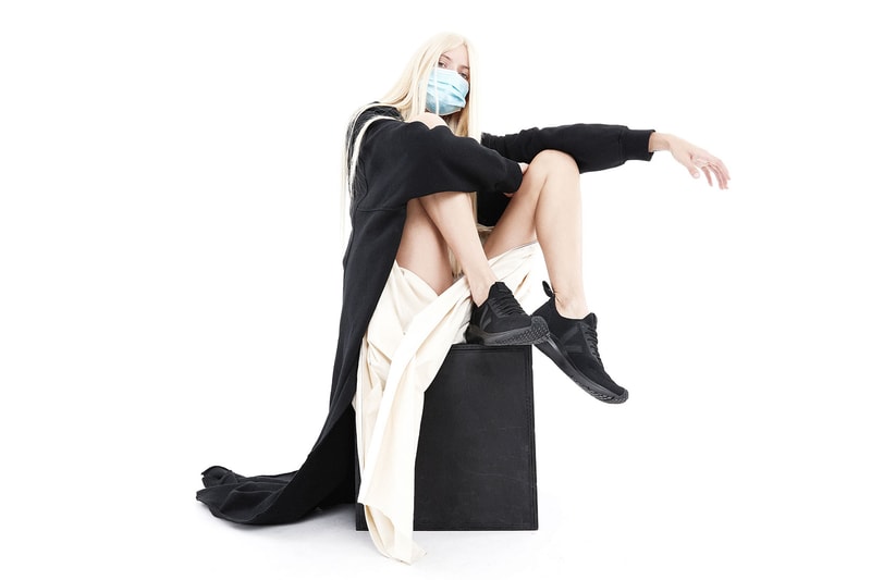 rick owens veja runner style 2 sneakers collaboration sustainable black