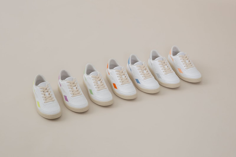 saye m89 sneakers vegan colores collection sustainable footwear shoes kicks sneakerhead orange pruple gray yellow blue green peach white