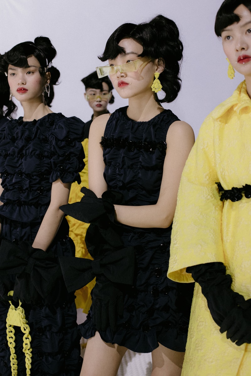 SHUSHU/TONG FW21 Shanghai Fashion Week Backstage Photos Collection Runway Show