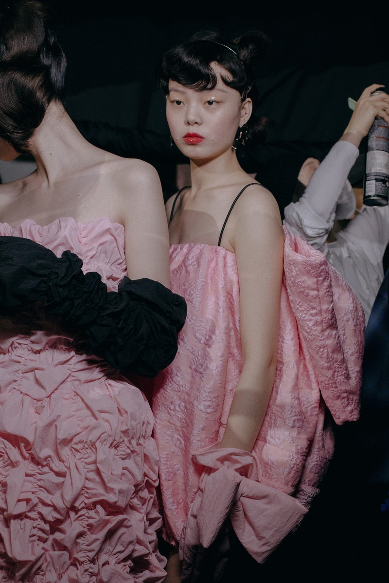 SHUSHU/TONG FW21 Shanghai Fashion Week Backstage Photos Collection Runway Show