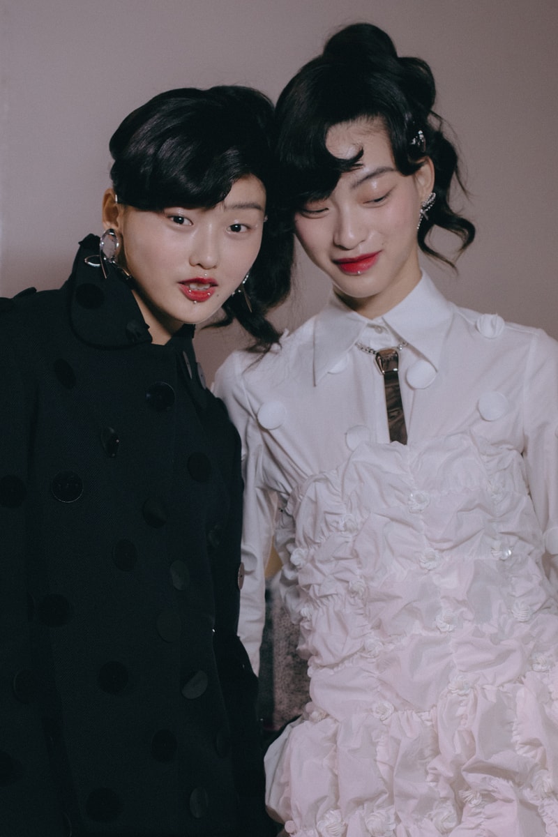 SHUSHU/TONG FW21 Shanghai Fashion Week Backstage Photos Collection Runway Show