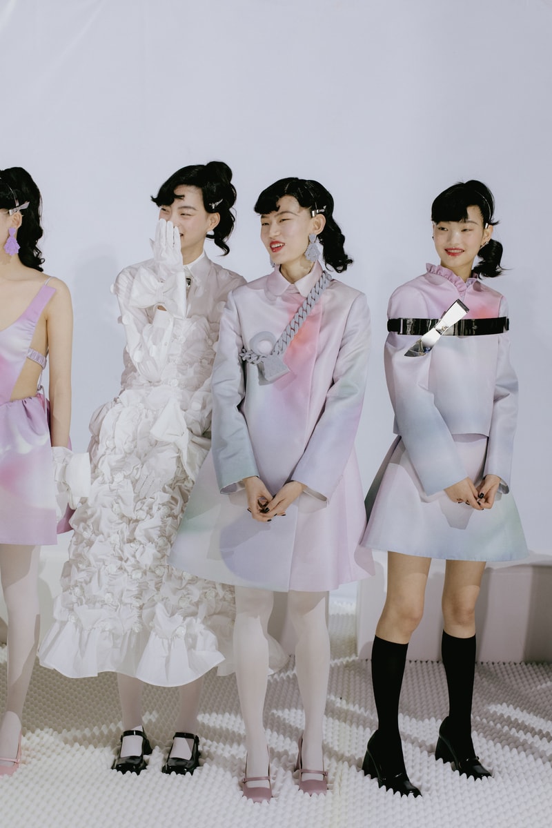 SHUSHU/TONG FW21 Shanghai Fashion Week Backstage Photos Collection Runway Show