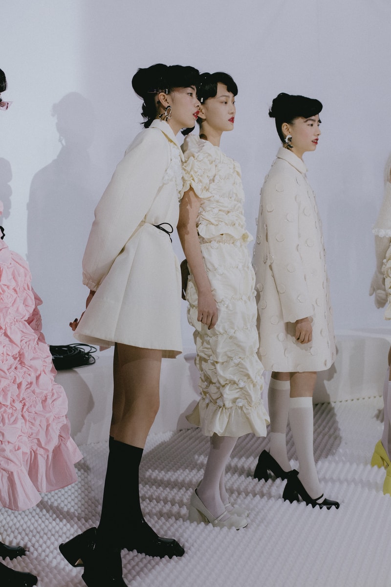 SHUSHU/TONG FW21 Shanghai Fashion Week Backstage Photos Collection Runway Show