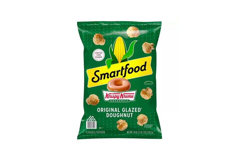 smartfood krispy kreme original glazed donut popcorn snack