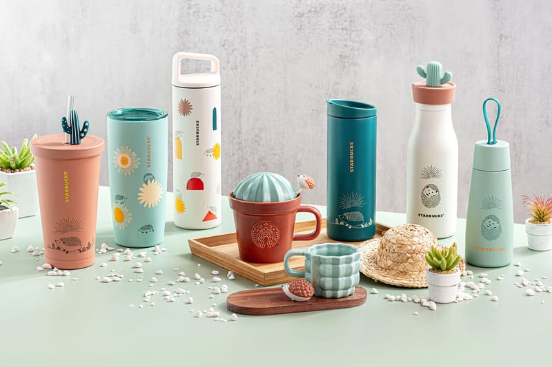 Starbucks Releases Desert-Inspired "Happy Hedgehog" Merch Collection