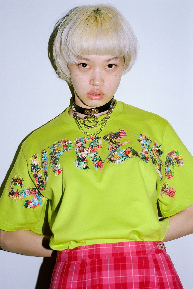 supreme new york spring 2021 graphic tees t-shirts floral print pattern