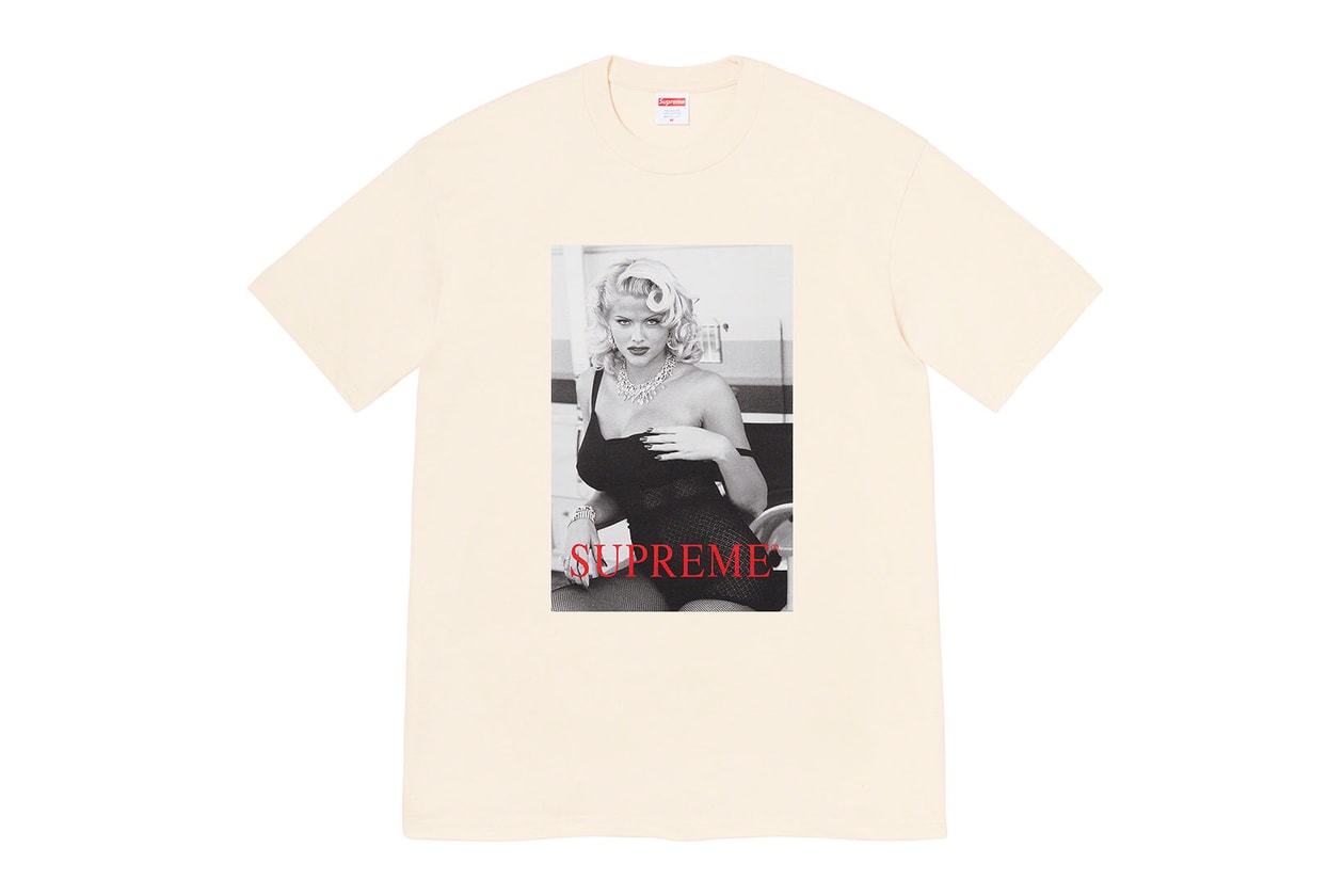 supreme new york spring graphic t-shirts Pure tees miles davis anna nicole smith release date info