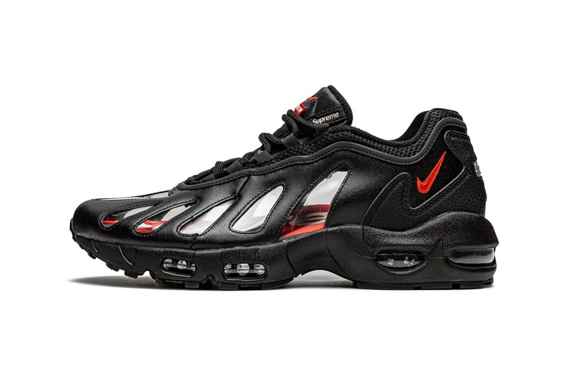 Supreme x Nike Air Max 96 Black Red