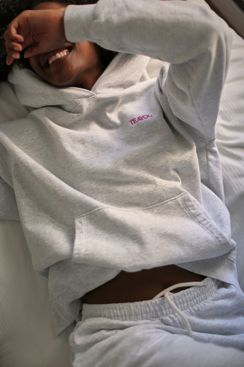Tea You Après Sport Basics Collection HBX Release Campaign Loungewear Sweatshirt