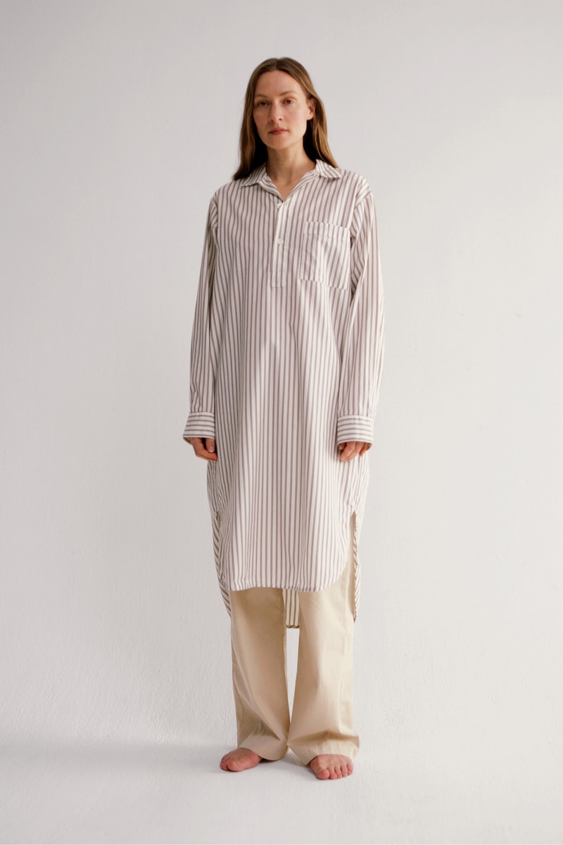 Tekla Spring/Summer Pyjamas Sleepwear Lookbook Shirts Shorts