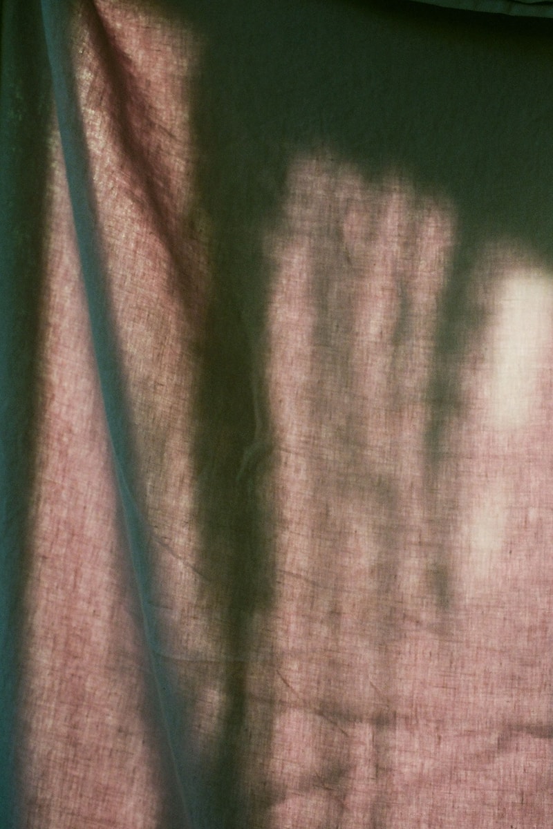 tekla summer linen bedding collection light shadow campaign