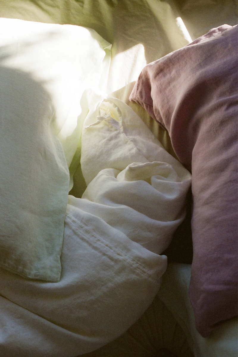 tekla summer linen bedding collection sheets
