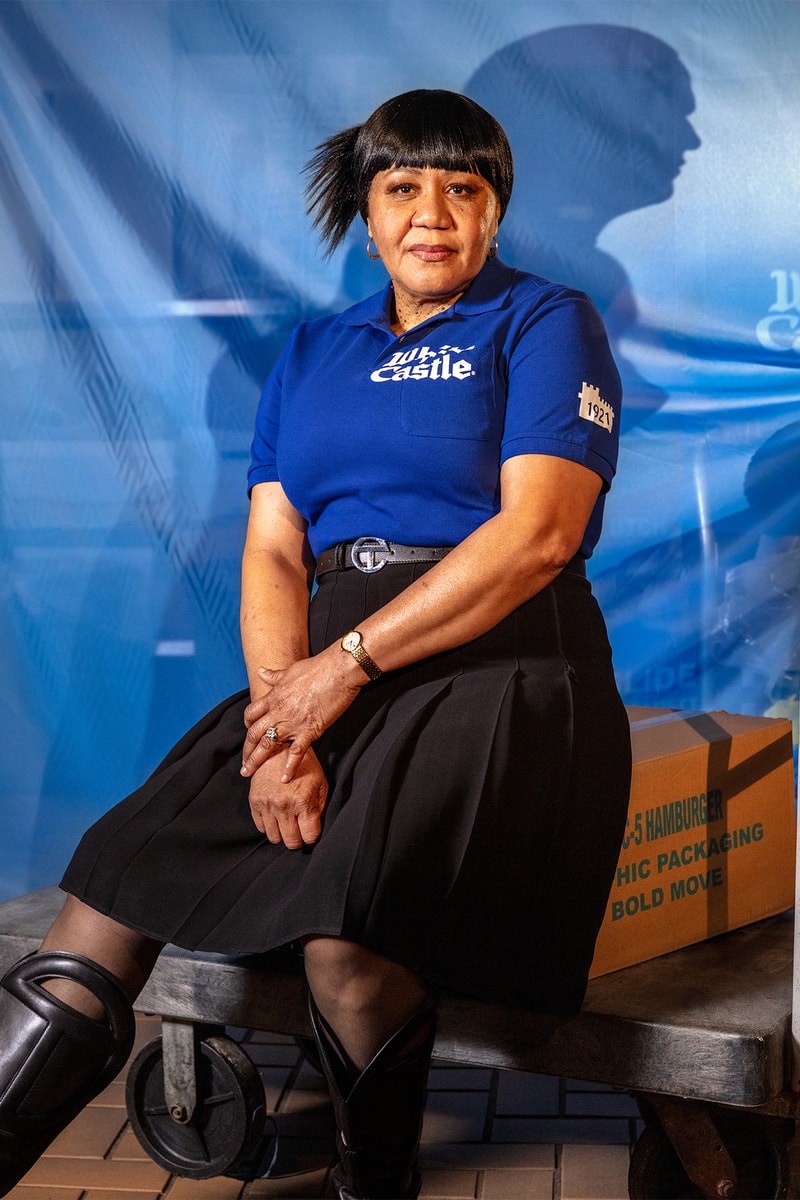 Telfar White Castle Uniform 100th Anniversary