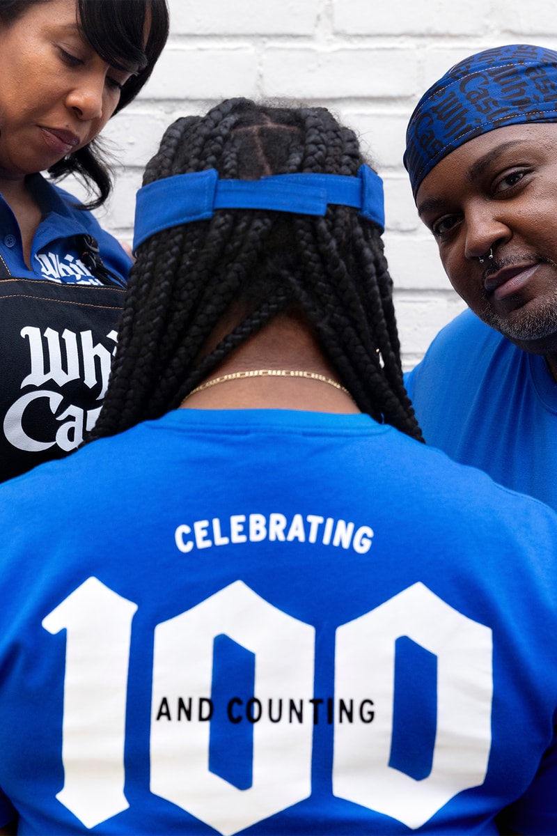 Telfar White Castle Uniform 100th Anniversary