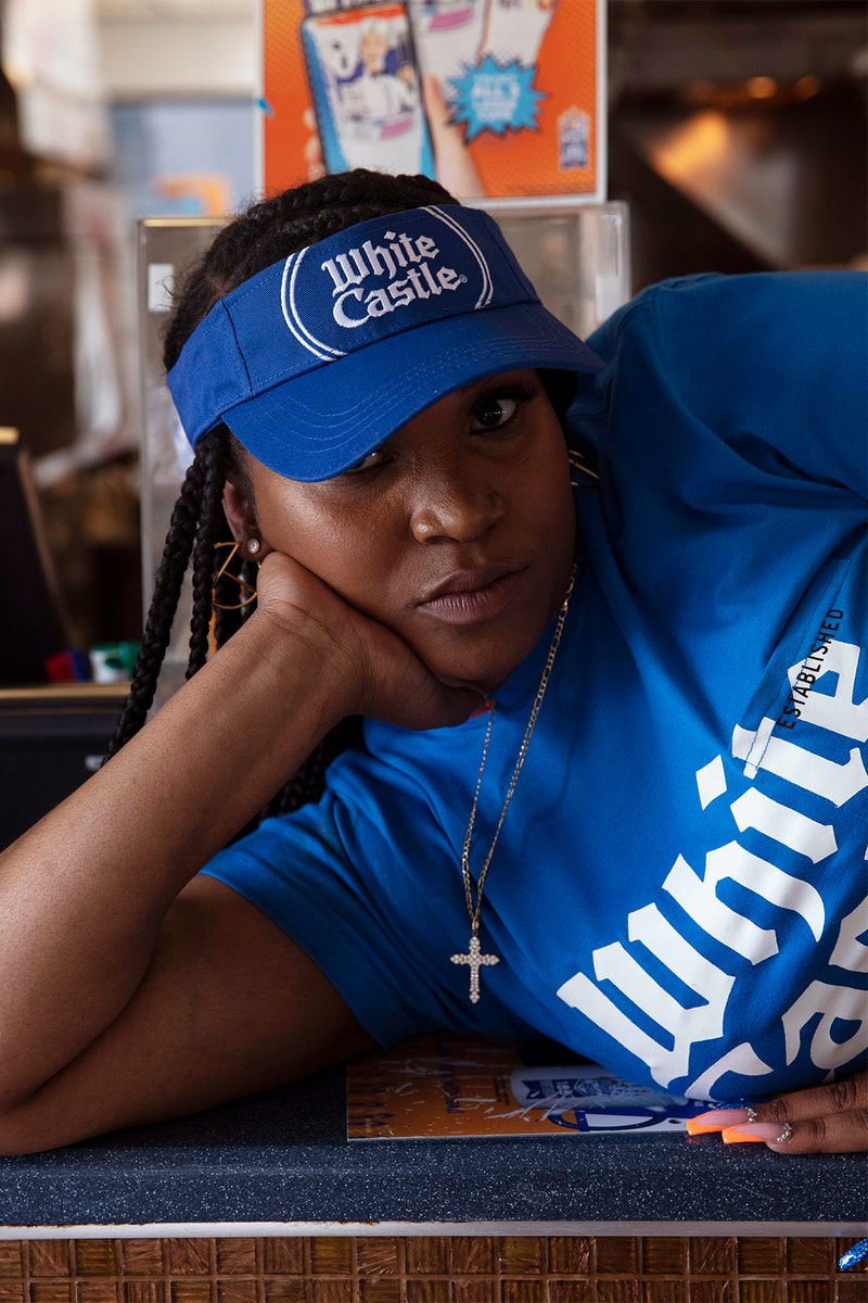 Telfar White Castle Uniform 100th Anniversary