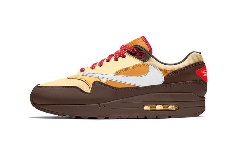 Travis Scott x Nike Rumored To Drop the Air Max 1 "Cactus Jack" in 5 Colorways