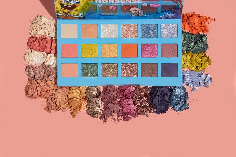 wet n wild spongebob squarepants makeup skincare collaboration eyeshadow palette