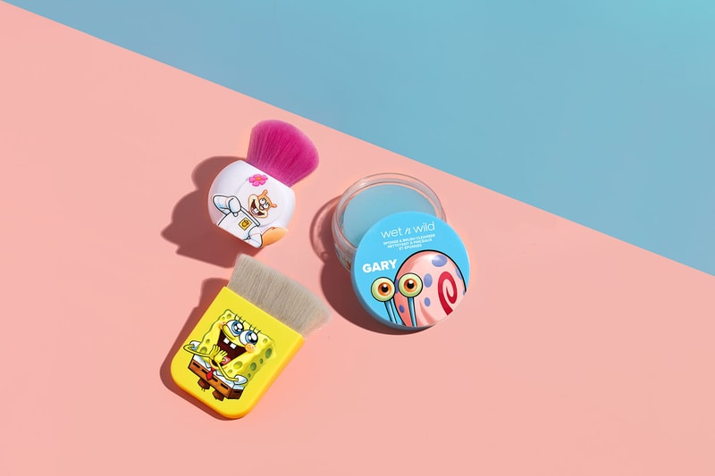 wet n wild spongebob squarepants makeup skincare collaboration patrick star squidward