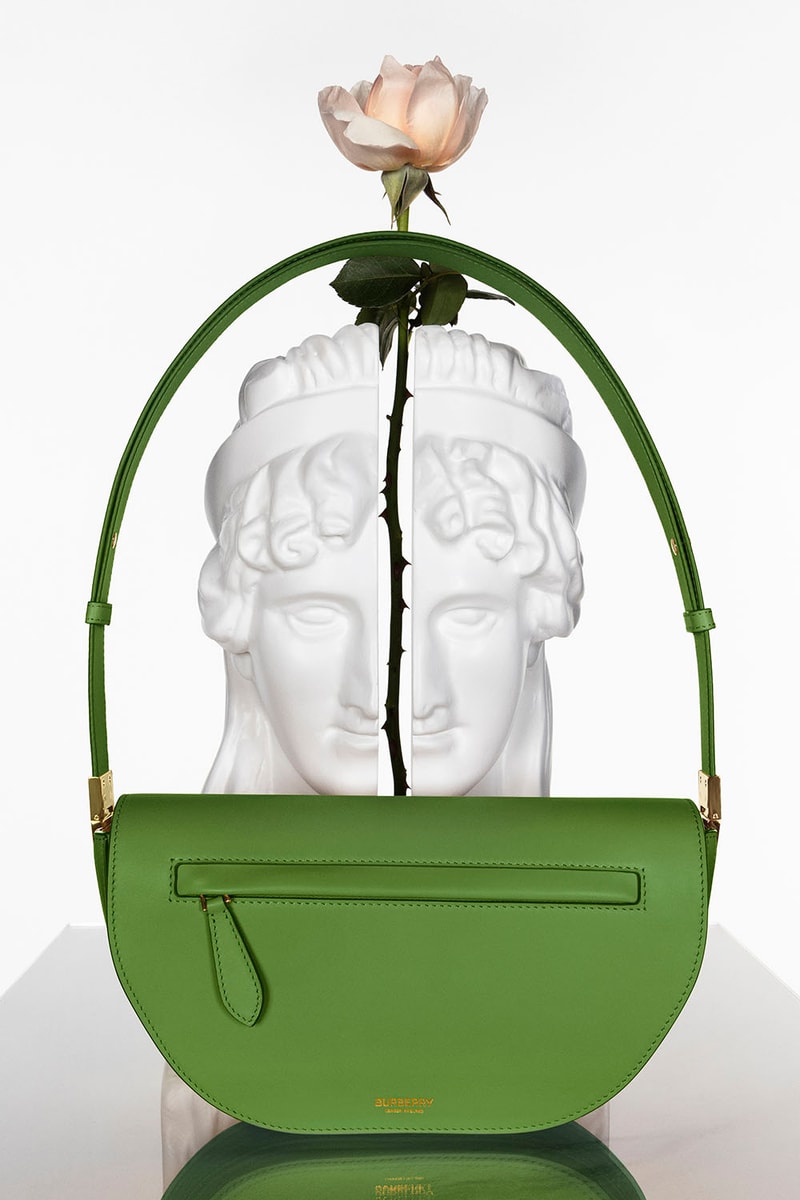 Burberry Unveils Olympia Bag Campaign Kendall Jenner FKA Twigs Shygirl Beige Black Blue Green Yellow
