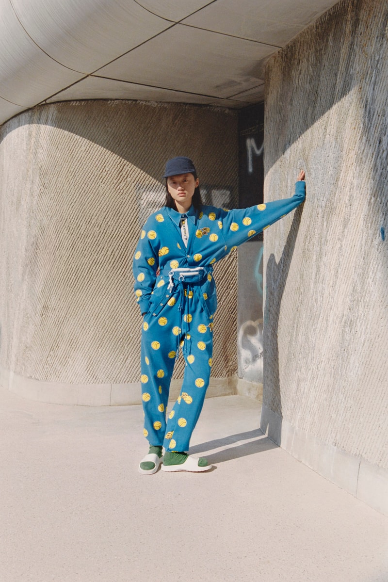Lacoste Fall/Winter 2021 Collection Interview Louise Trotter Designer Heritage Print Crocodile Logo Iconography