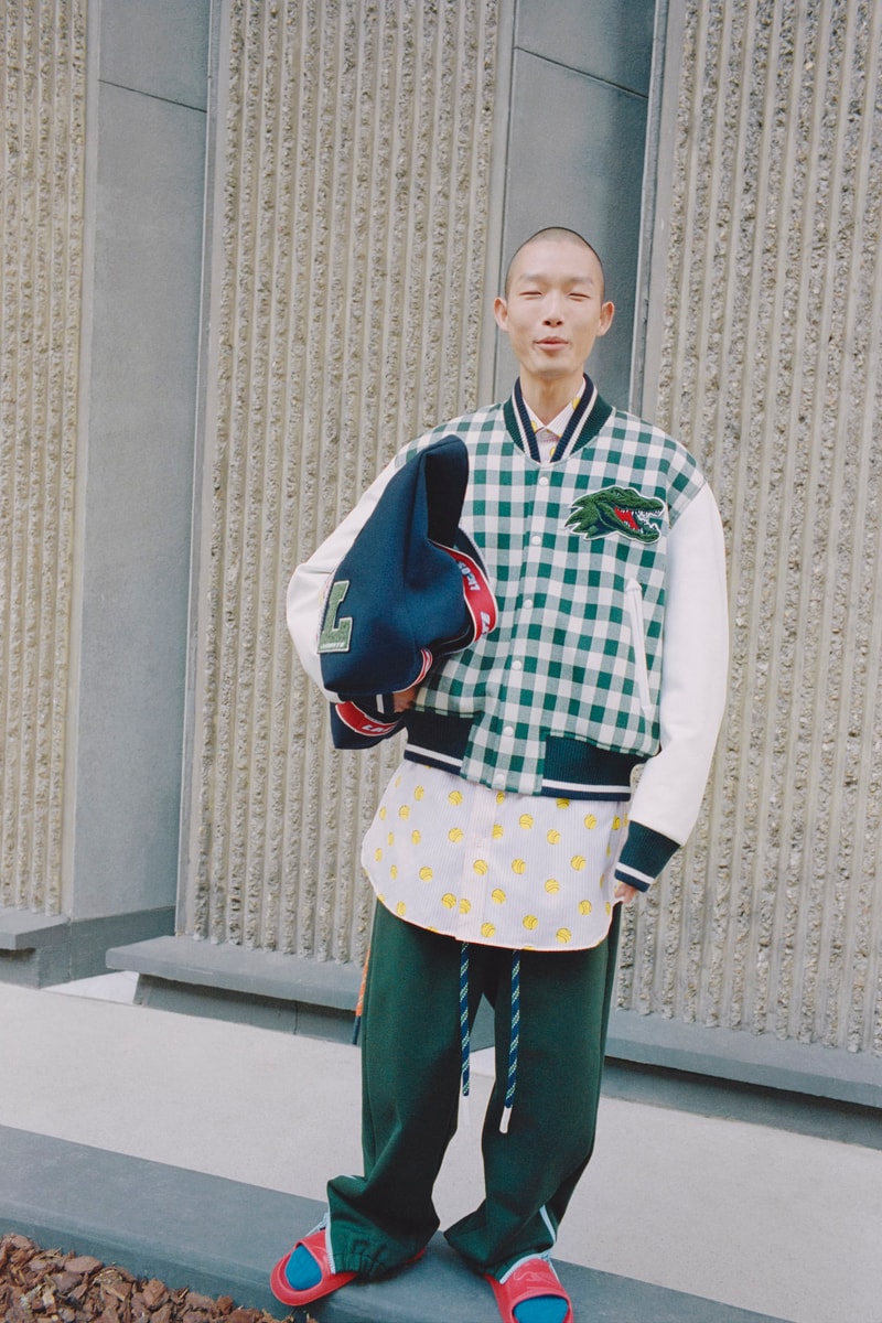 Lacoste Fall/Winter 2021 Collection Interview Louise Trotter Designer Heritage Print Crocodile Logo Iconography