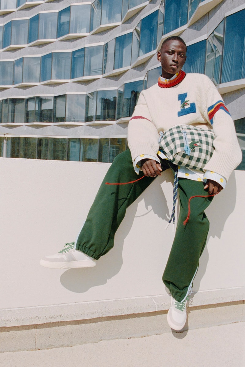 Lacoste Fall/Winter 2021 Collection Interview Louise Trotter Designer Heritage Print Crocodile Logo Iconography
