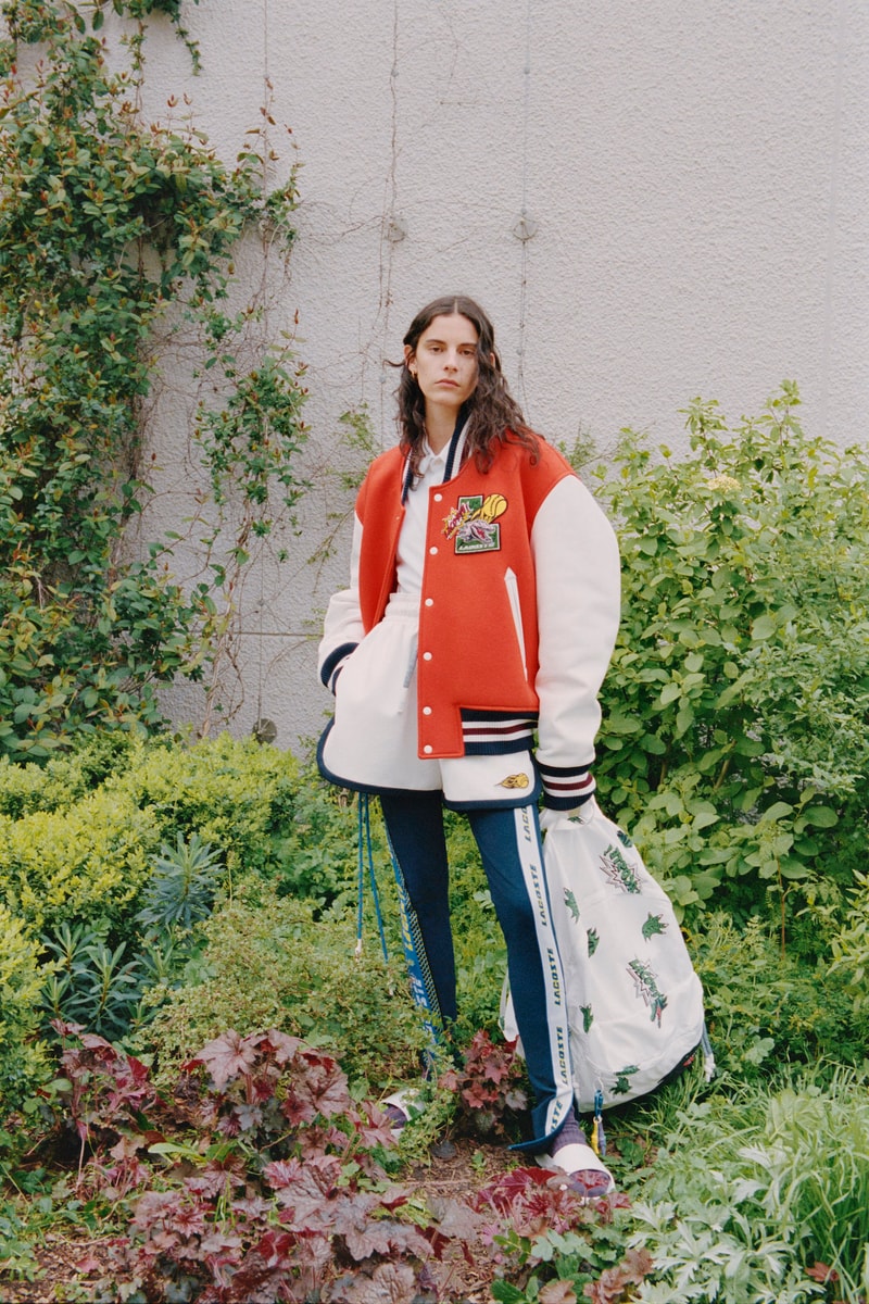 Lacoste Fall/Winter 2021 Collection Interview Louise Trotter Designer Heritage Print Crocodile Logo Iconography