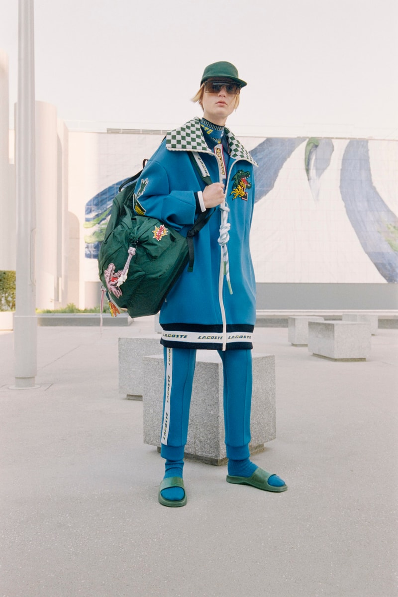 Lacoste Fall/Winter 2021 Collection Interview Louise Trotter Designer Heritage Print Crocodile Logo Iconography