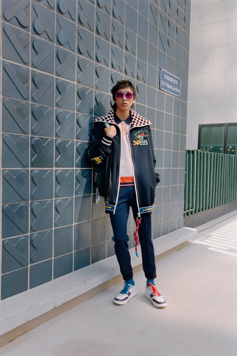 Lacoste Fall/Winter 2021 Collection Interview Louise Trotter Designer Heritage Print Crocodile Logo Iconography
