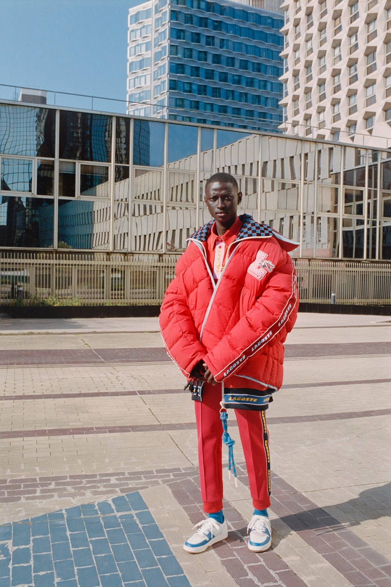Lacoste Fall/Winter 2021 Collection Interview Louise Trotter Designer Heritage Print Crocodile Logo Iconography